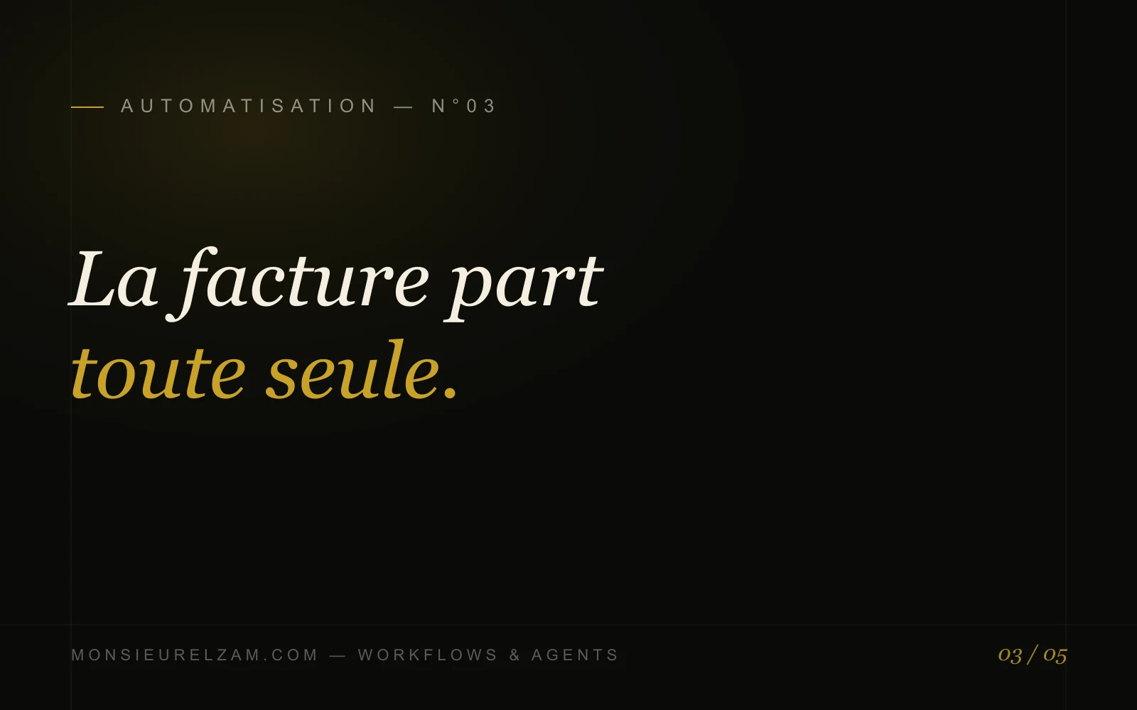 Facturation automatisée — du devis à la relance