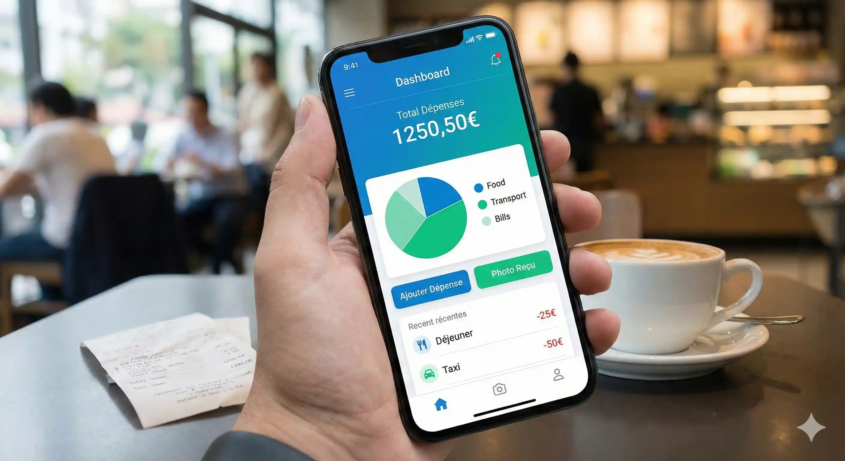 Application mobile de gestion de dépenses